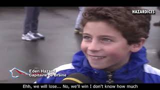 Eden Hazard First Interview in TV (Subbed English)