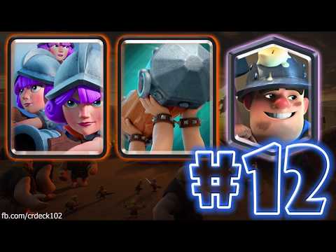 Three Musketeers Battle Ram Miner Deck #12 🎉🎉🎉 Never Die Deck Clash Royale