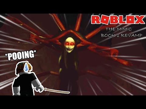 Best Jumpscares I've ever seen - The Mimic Book 1 REVAMP!! (Roblox Funny Moments)