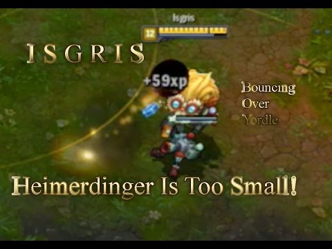 Heimerdinger Mechanics - How to win vs Ziggs - Lucky Bounce Juke