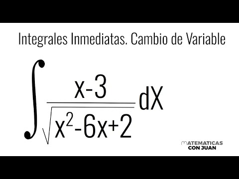 INTEGRAL INDEFINIDA INMEDIATA. Función potencia con cambio de variable