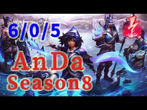 100 Thieves AnDa Taliyah Jungle vs Olaf Patch 8.19