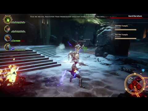 Gurd Harofsen (Dragon Age Inquisition) in 8 seconds now! Nightmare mode, Even Ground Trial