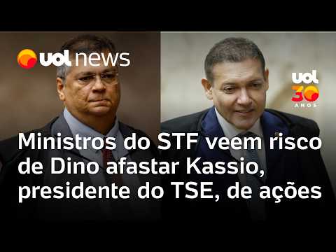 Ministros do STF veem risco de Dino afastar Nunes Marques, presidente do TSE, de ações