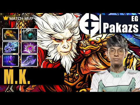 Monkey King Safelane | EG.Pakazs | PAKAZS THE NEW CARRY INVESTMENT OF EG | 7.32c Gameplay Highlight