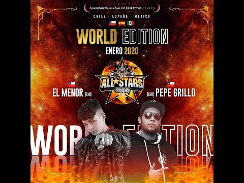 3. EL MENOR & PEPE GRILLO (CHILE) - GOD LEVEL WORL EDITION 2020 - TERCERA DUPLA CONFIRMADA