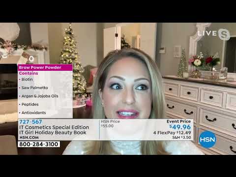 IT Cosmetics Special Edition IT Girl Holiday Beauty Book...