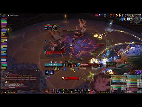 Mythic Lady Ashvane - fire mage pov - snowblind guild