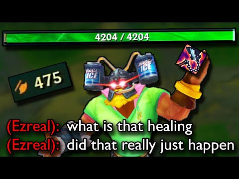 They need to REMOVE Goredrinker, this item is too disgusting on Olaf.