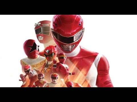 Power Rangers - All Red Rangers Morph
