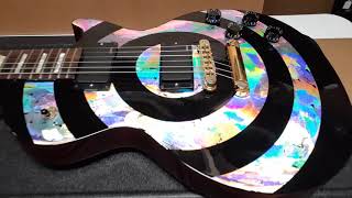 Video thumbnail for Mean Street Guitars Holoflash Zakk Wylde Bullseye Gibson Les Paul Studio by Mean Street Guitars