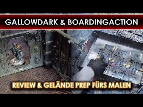 Killzone Gallowdark & ​​Boarding Action Terrain - Tips & necessary preparation for painting!