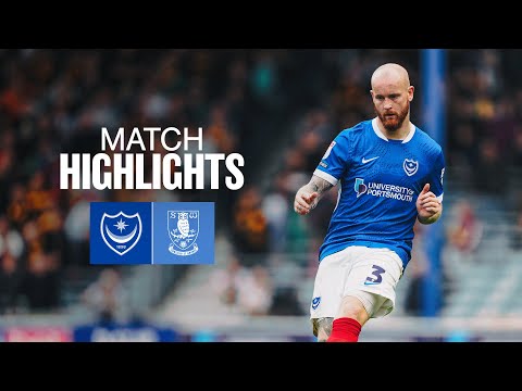 Highlights 🔵 | Pompey v Sheffield Wednesday