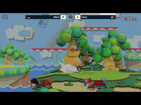 PURE Smash 25 Winners Finals - Coco (Mario) vs Havri (Palutena, Bayonetta)