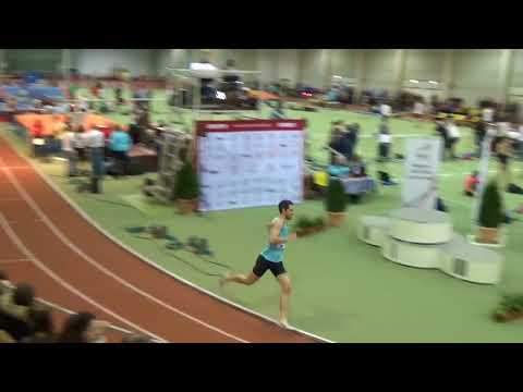800m férfi Fedettpályás OB F1 2018.02.18 Budapest