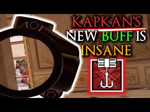 RAINBOW SIX SIEGE PC| KAPKAN'S NEW BUFF IS INSANE 😱