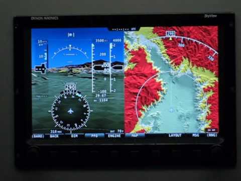 Dynon SkyView Moving Map