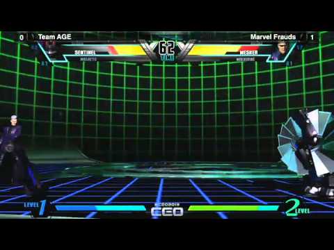 UMvC3 Team AGE vs Marvel Frauds - Teams CEO2013 Day 1