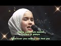 Putri Ariani Kabhi Khushi Kabhie Gham LIVE Perform Lyrics Eng Sub
