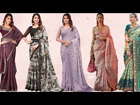 Beautiful Pakistani Wedding Saree || Latest Saree Collection ||2023 || Indian Saree Design