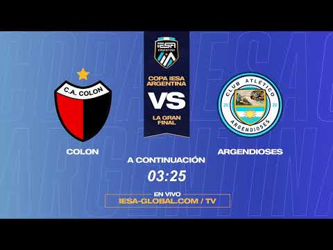 FINAL COPA ARGENTINA - COLON VS ARGENDIOSES