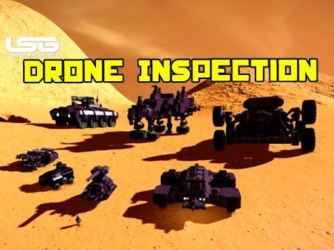 Space Engineers - Colony Wars - Drone Unit Inspection