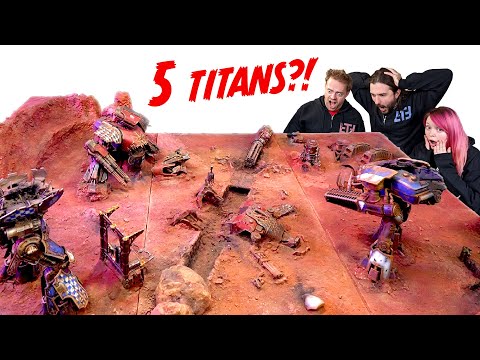 We FINISHED our $10,000 40k TITAN Graveyard!!