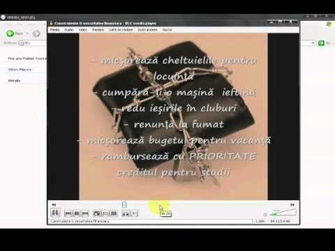 Recenzia DVD-ului educational "Pasi catre securitatea financiara" de Ec. Mirela Bojin