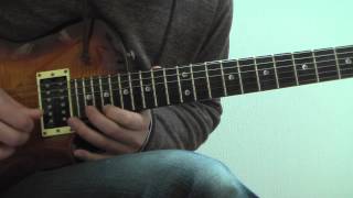 Vortex - Guitar Solo Tutorial / Marty Friedman ( Megadeth )