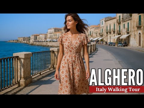 Discover Alghero in 4K 🇮🇹 | A Peaceful Stroll Through Sardinia’s Seaside Treasure