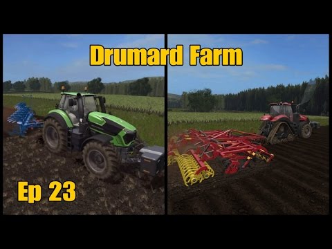 Let's Play Farming Simulator 17 PS4: Drumard Farm, Ep 23
