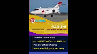 Book Medivic Aviation Air Ambulance Services in Lucknow
