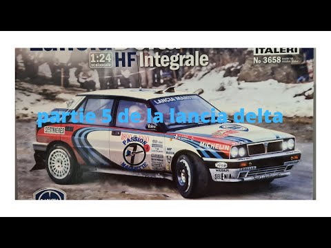 Italeri Lancia Delta HF Integrale 1/24 plastikinis surinkimo rinkinys 3658 video