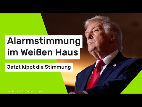 Alarmstimmung im Weißen Haus - jetzt kippt die Stimmung