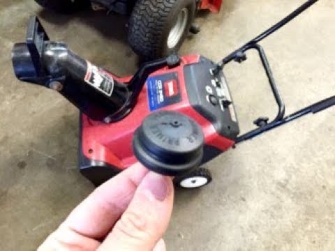 How To Replace The Primer Bulb On A Toro Snowblower - with Taryl