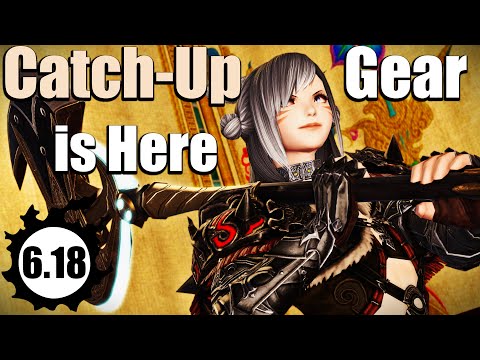 Gear Catch-Up - Item Level 590 & 600 Weapons in Minutes (FFXIV - 6.18)