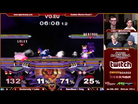 B.E.A.S.T 5 - Doctorocky & Lolex Vs. NamiNami & Enig - Winners Round 1 Melee Doubles