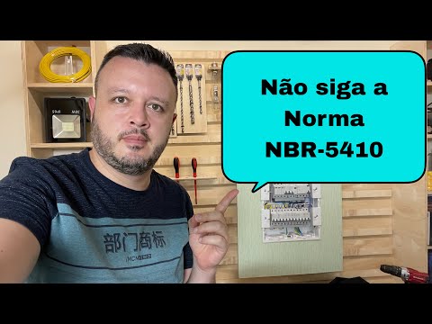 DO NOT FOLLOW the NBR-5410 standard when this happens.