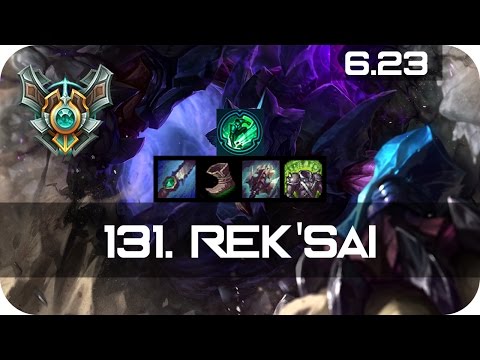 Rek'Sai Jungle vs Olaf Master Preseason 7 Season 7 s7 Patch 6.23 2017 Gameplay Guide Build