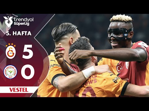 Vestel | Galatasaray (5-0) Çaykur Rizespor - Highlights/Özet | Trendyol Süper Lig - 2024/25