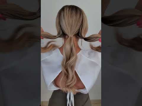 Elegante und minimalistische Frisur😍😍