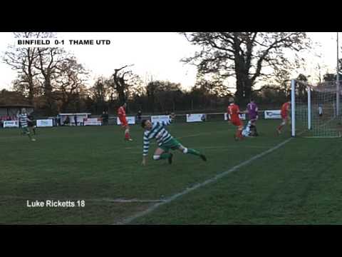 BINFIELD FC TV   BINFIELD 1 2 THAME UTD   Uhlsport Hellenic Prem Div 14 12 06