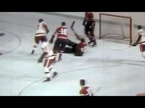 1966 Stanley Cup Final. Game 1. Montreal vs Detroit