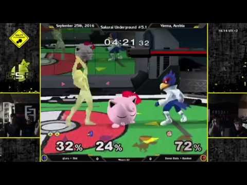 SU 5.1 - gLory + Timi Vs Baron Brody + kiw1 - SSBM Doubles Winners Final