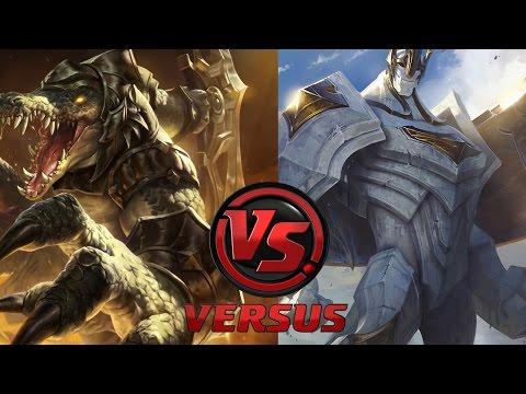League of Legends: Renekton vs. Galio Top Lane [GER] Patch 7.6