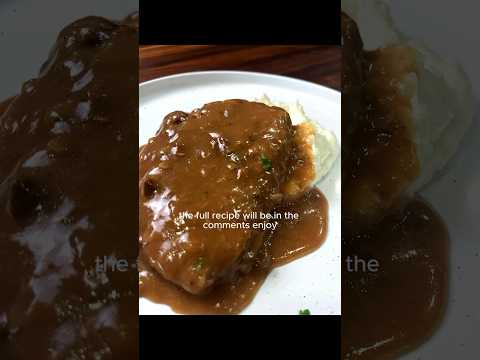 Cube Steak 🥩 In The Crockpot! #shorts