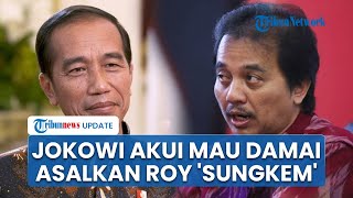 Ketum Joman Akui Jokowi Mau Damai dengan Roy Suryo Cs: Datang dan Akui Salah & Minta Maaf, Selesai!