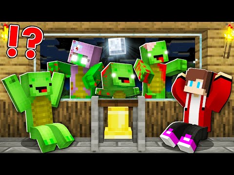 Insane Zombie Mikey Family Attack on JJ & Mikey! - Minecraft