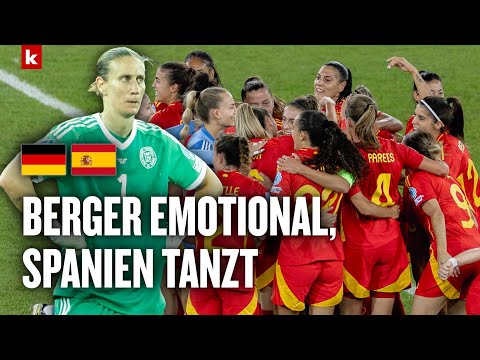 Video Thumbnail: Berger: "War meine Schuld"- Wilde Spanien-Party in der Nähe vom DFB-Bus | Deutschland - Spanien 0:1