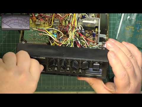 Rotel RVC240 CB27/81 UK FM CB radio - Service alignment